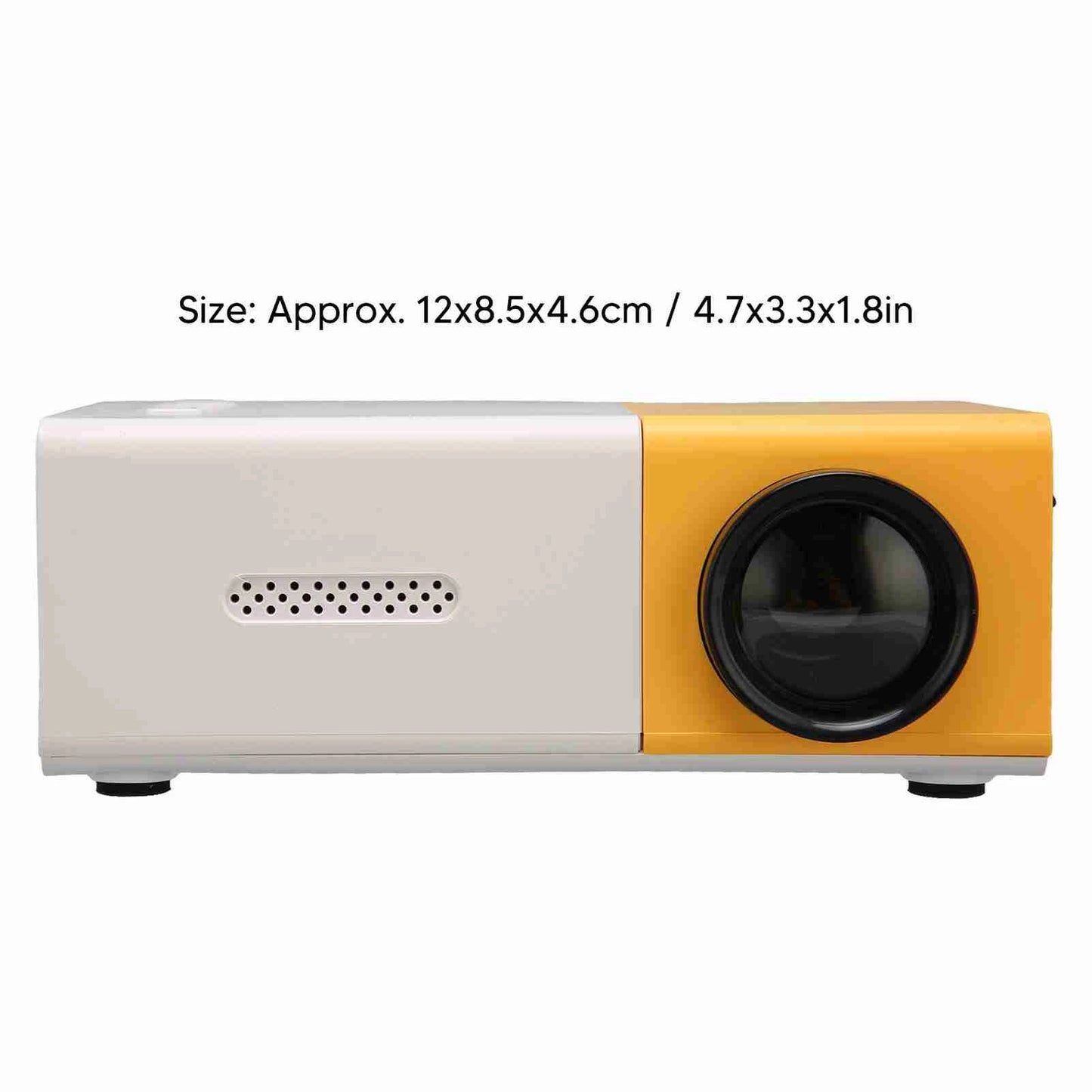 Smart HD 1080P Portable Movie Projector with USB and Multimedia Interface