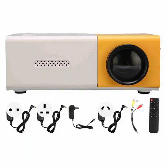 Smart HD 1080P Portable Movie Projector with USB and Multimedia Interface