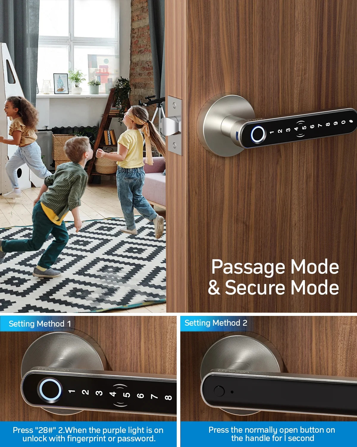 Smart Door Lock with Fingerprint App Control
