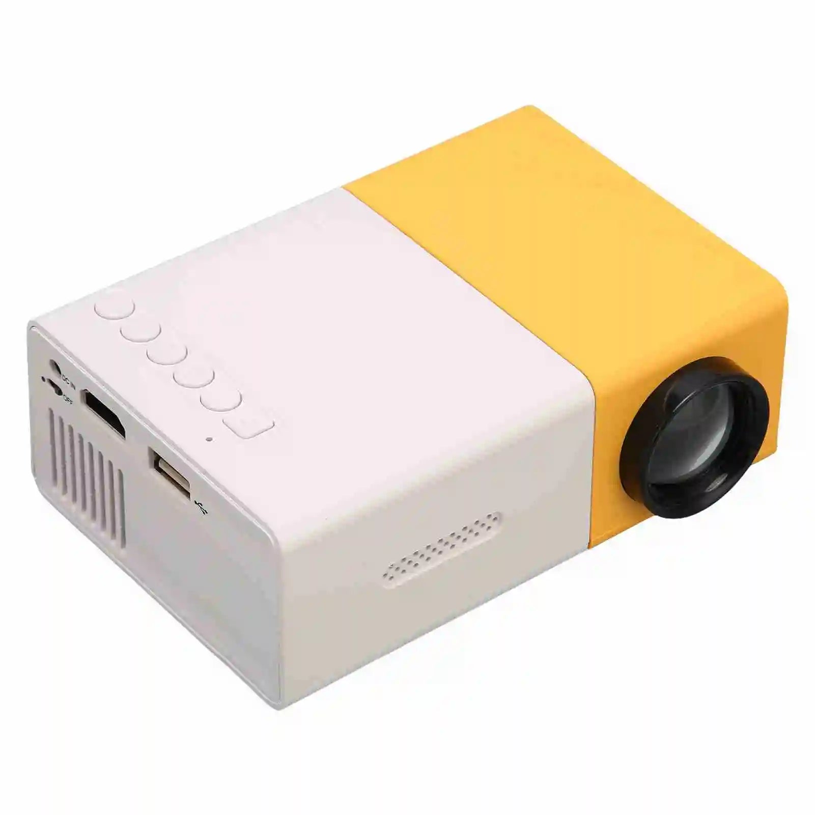 Smart HD 1080P Portable Movie Projector with USB and Multimedia Interface