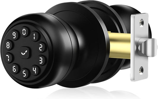 Keyless Entry Smart Door Knob Lock with Auto Lock Feature