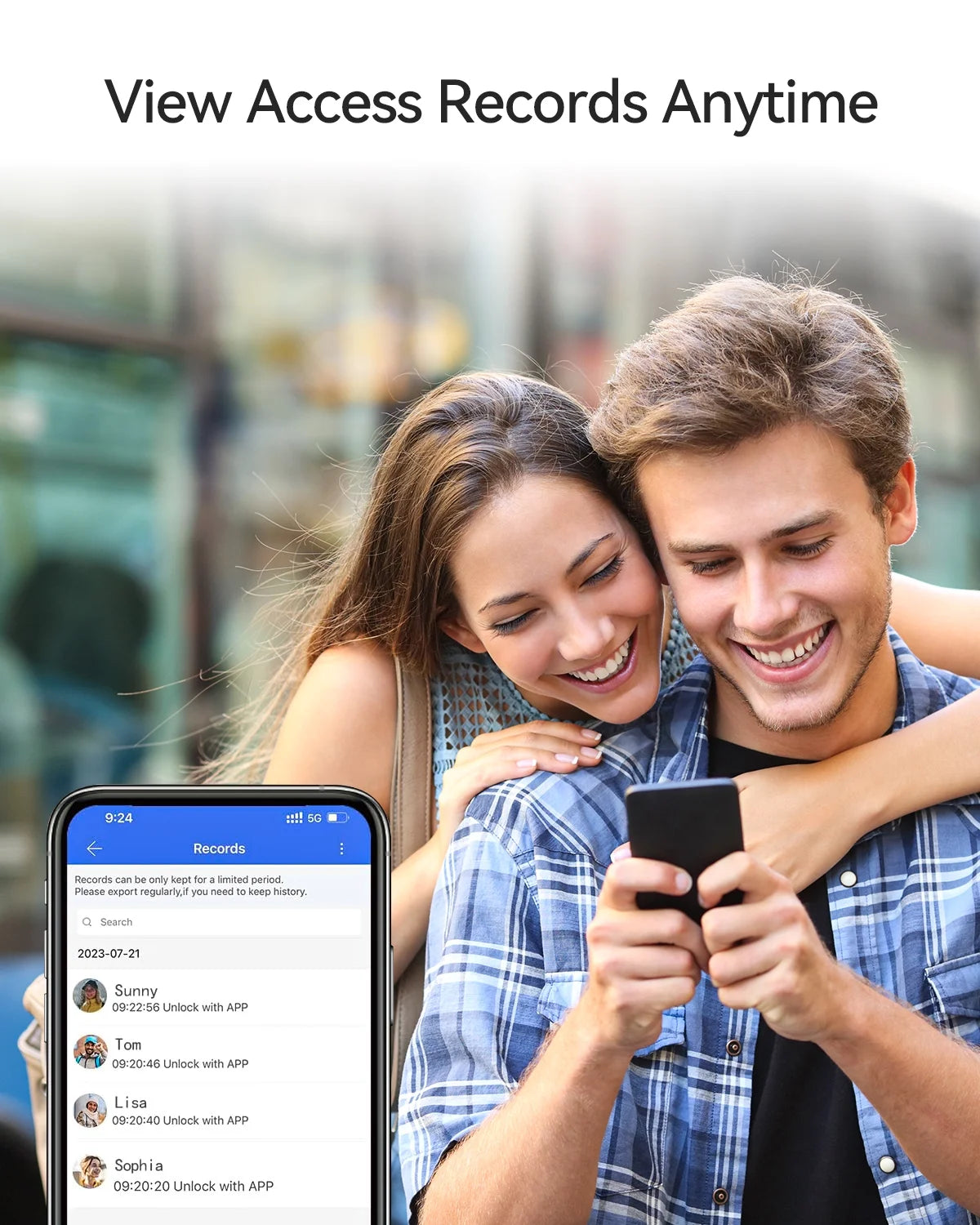 Smart Door Lock with Fingerprint App Control